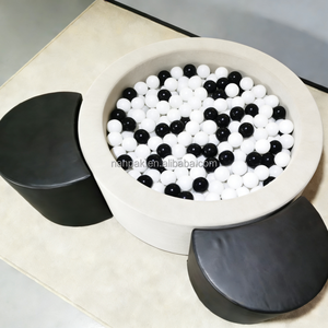 เครื่องเล่นสนามเด็กเล่นในร่ม/กลางแจ้ง ลายมิกกี้เมาส์ สีขาวดำ พร้อมบ่อบอลแบบอินเทอร์แอคทีฟ หูสองข้าง สำหรับงานปาร์ตี้และให้เช่า - Product Image 5