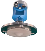 Transmisor de Nivel de Radar Sin Contacto de 80 GHz, Sensor de Nivel de Agua para Tanque de Aleación de Aluminio Anticorrosión, 4-20 mA RS485 0.5%