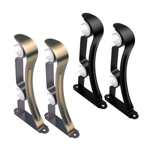 Support de <span class=keywords><strong>rideau</strong></span> de style moderne, adapté aux chambres et aux salons, 28 mm, support de <span class=keywords><strong>fixation</strong></span> de <span class=keywords><strong>tringle</strong></span> à <span class=keywords><strong>rideau</strong></span> réglable robuste - Product Image 6