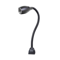 ONN-M3A IP65 Lampe CNC flexible à col de cygne, s'adapte à toutes les positions. Lumineux et hermétique pour atelier ou bureau. Pas d'angles sombres.