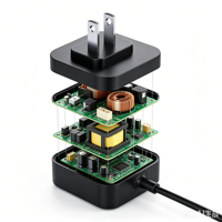 Ac Dc 5V 1a 2a 3a 4a 5a Adaptateur d'alimentation 5V 2000ma 3000ma 2.4a 1.5a 2.1a Adaptateur secteur pour Type c Uk Usa Eu kc Amp