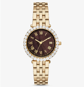 Reloj MAROSERTO con Logotipo Personalizado, Diamantes Engastados, Diseño Simple, Dorado, <span class=keywords><strong>de</strong></span> Lujo para <span class=keywords><strong>Mujer</strong></span> - Product Image 6