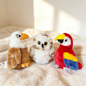 Peluche magnétique personnalisée avec logo, paresseux caméléon, lémurien, grenouille, <span class=keywords><strong>perroquet</strong></span>, souris, hibou, peluche magnétique couchée, poupée en peluche, cadeau pour enfants - Product Image 5