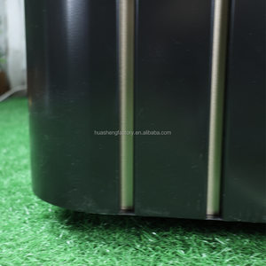 Pots de fleurs personnalisés avec éclairage LED, treillis en métal, couleur noire, pour extérieur, jardin, hôtel, appartement, durables, revêtement en poudre - Product Image 5