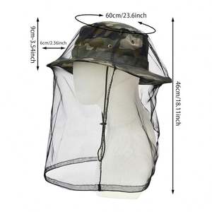 Casquette anti-moustiques, casquette de pêche, chapeau de pêche, chapeau d'apiculteur - Product Image 4