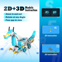 Kit de aprendizaje de programación para niños Smart Robot Premium Kit 200 en 1 Scratch Junior