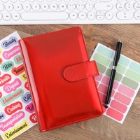 Agenda de pensée en spirale personnalisé planificateur d'inventaire à couverture rigide classeur budgétaire mensuel cahier flash