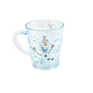Vaisselle transparente <span class=keywords><strong>Disney</strong></span> <span class=keywords><strong>Olaf</strong></span> Cendrillon, tasses à café, mugs, vaisselle pour enfants, tasses en cristal pour boire de l'eau, accessoires de table pour enfants - Product Image 1