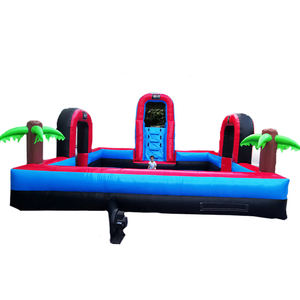 Nouvelle arrivée <span class=keywords><strong>Piscine</strong></span> gonflable commerciale avec <span class=keywords><strong>piscine</strong></span> gonflable toboggan avec palmier - Product Image 2