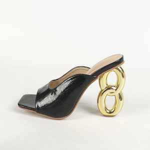 Sandalias de Tacón Alto con Pedrería, Sexy y a la Moda para el Verano 2024 - Product Image 6