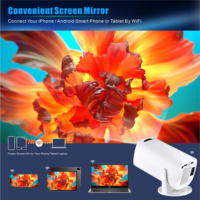 YDH-P30 Pro 2025 Nouveau Modèle H713 600 Lumens 4K Android 14 720P BT5.0 WiFi Autofocus 150 pouces Projecteur Portable Domestique