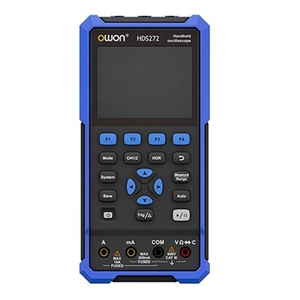 <strong>OWON</strong> HDS272 Handheld <strong>Digital</strong> <strong>Oscilloscope</strong> 2 Channels With 70MHz Bandwidth <strong>Digital</strong> True-RMS Multimeter - Product Image 1