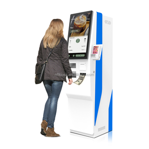 Kiosques de change de devises en libre-service internationaux SDK à code-barres, à fixation murale, pour utilisation en intérieur, pour l'échange automatique de dollars américains et de devises étrangères - Product Image 1