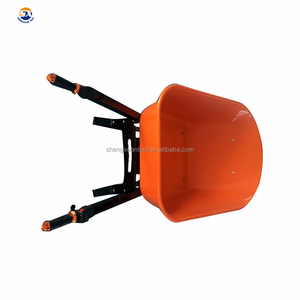 Yellow Color Electric <strong>Power</strong> Wheelbarrow Removable Battery <strong>Wheel</strong> <strong>Barrow</strong> 500W for Farm Use - Product Image 5