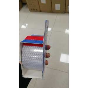 Reflective Tape White Red 5M <b>Car</b> Sticker Safety Warning <b>Decal</b> - Product Image 1