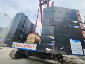 Grúa sobre orugas SANY SCC2000A usada de <span class=keywords><strong>200t</strong></span> con pluma de 58m, motor Cummins, modelo 2021, caja de cambios para inspección de video y reporte, en venta. - Product Image 4