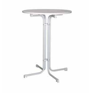 Muebles de plástico plegables para terraza, juego de comedor de plástico blanco, moderno, redondo, para Picnic, café, jardín, aire libre - Product Image 6