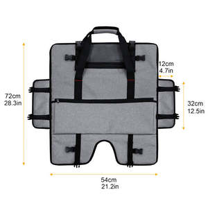 Étui de transport rembourré pour écran LCD de <span class=keywords><strong>27</strong></span> <span class=keywords><strong>pouces</strong></span>, sac de protection pour écrans, pliable, léger, rangement de transport - Product Image 4