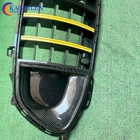 Grille en fibre de carbone GT50 GT53 GT63 AMG pour Mercedes-Benz GT50 GT53 GT63 Grille de pare-chocs avant