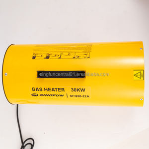 Calentador de espacio industrial del gas <span class=keywords><strong>butano</strong></span> del propano del LPG de las ventas calientes 30KW para el sitio del edificio y de la construcción - Product Image 2