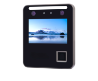 Terminal de Control de Acceso y Asistencia con Reconocimiento Facial y Huella Dactilar WIFI de 4.3 Pulgadas
