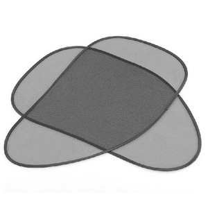 Car Sunshade Side <b>Window</b> Mesh 66x38cm Pair Sucker Installation Heat Insulation Mosquito Repellent - Product Image 1