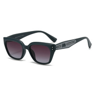 Nouvelles Lunettes de Soleil Femme Oeil de Chat Tendance Internet, Monture Complète Fine, Protection UV400, Multi-usages, Modèle Rétro Européen et Américain