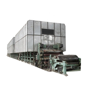 Máquina de Fabricación de Papel Kraft de Alta Capacidad con Molde de Cilindro Controlado por PLC, Secador Múltiple, Motor y Transmisión por Engranajes, Producción de 40-50t/d - Product Image 2