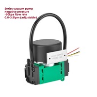 Pompe à vide à diaphragme sans balais à vitesse réglable 12V/24V, pompe à air, pompe d'échantillonnage Pengpu