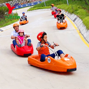 Fourniture directe d'usine aire de jeux extérieure pour enfants produits de divertissement sportif chariot de vol de montagne chariot de <span class=keywords><strong>luge</strong></span> skyline - Product Image 1