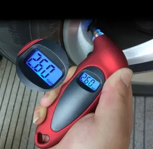 Горячая Распродажа цифровой манометр прижимной монитор грузовых шин датчики давления воздуха автомобильный тестер топливной форсунки