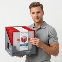 Bac de rangement en plastique avec 4 plateaux, décoration de Noël, forme carrée, capacité de 10 à 35 L