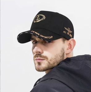 Canvas <b>Baseball</b> <b>Cap</b> with Metal Anchor Label-5-Panel High Top Sunshade Hat Unstructured Cotton Adjustable Vintage Dobby - Product Image 3
