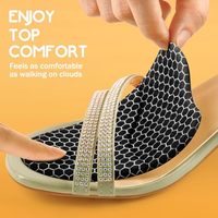 Coussinets de soutien métatarsien en gel pour talon haut (1 paire) – Semelles antidérapantes pour chaussures