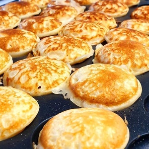 Heavy Duty Poffertjes Hà Lan Mini Pancake Maker Máy Cho 25 Vòng Poffertjes - Product Image 5