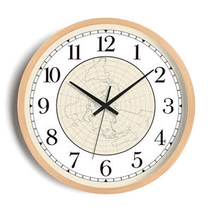 <span class=keywords><strong>นาฬิกา</strong></span><span class=keywords><strong>แขวน</strong></span>ผนังไม้เนื้อแข็งทรงกลมสไตล์จีนสมัยใหม่ ดีไซน์เรียบง่าย พร้อมลายแผนที่โลก เงียบไร้เสียงรบกวน เหมาะสำหรับห้องนั่งเล่น บ้านหรูหรา - Product Image 5