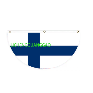 Drapeau égyptien en forme d'éventail, design personnalisé, drapeau en forme d'éventail, drapeau de jardin, drapeau d'extérieur, drapeau de cour - Product Image 2