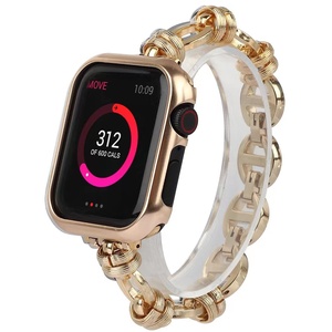 Dây Đeo Phong Cách Punk Tinh Tế Cho Apple Watch 7 Band <span class=keywords><strong>Series</strong></span> 6 SE 5 4 3 Dây Đeo Cho IWatch 41Mm 45Mm 40Mm 44Mm Dây Kim Loại - Product Image 3