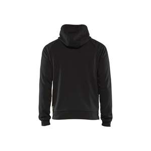 BLAKLADER - 346325269956L Pull hybride Noir/Rouge-EAN 7330509713389 WORK HOODIES - Product Image 2
