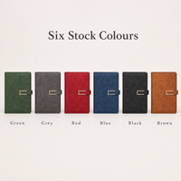Lot de carnets haut de gamme en grande quantité avec fermoir noir, logo personnalisé, ensemble de carnets cadeaux, fabrication professionnelle