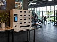 Station de recharge murale intelligente 2026 à 9 compartiments, casier électronique sans clé pour salle de sport et hall de bureau - OEM ODM