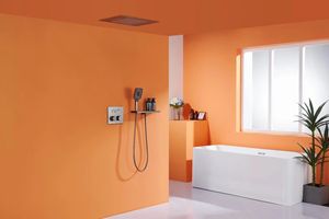 <span class=keywords><strong>Kit</strong></span> de <span class=keywords><strong>Ducha</strong></span> <span class=keywords><strong>Empotrado</strong></span> de Latón Cromado de Alta Gama con Doble Manija y Cabezal de <span class=keywords><strong>Ducha</strong></span> Rectangular - Product Image 3