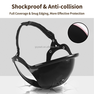 <span class=keywords><strong>Casque</strong></span> de sécurité réglable pour animaux de compagnie, léger, pour la <span class=keywords><strong>protection</strong></span> des chats et des chiens en extérieur, avec trous pour les oreilles - Product Image 3