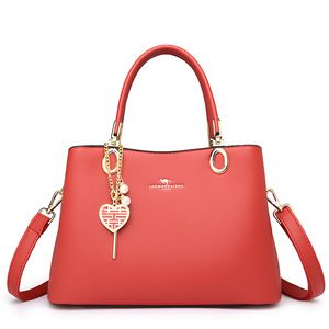 กระเป๋าถือวินเทจขนาดใหญ่ กระเป๋าสะพายไหล่แฟชั่นคุณภาพสูง กระเป๋าหูหิ้วดีไซน์เนอร์สำหรับผู้หญิง กระเป๋าสะพายข้างลำลองสำหรับช้อปปิ้ง - Product Image 1