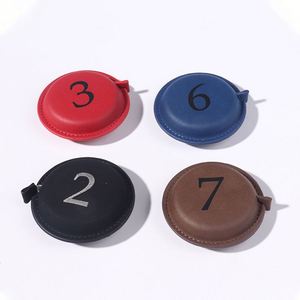 Cinta Métrica MINI de Cuero PU con Grabado Láser, Regalo Promocional de Fábrica, Venta Caliente - Product Image 4