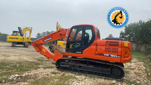 Excavateurs d'occasion originaux Excavateur sur chenilles Doosan DX150 de 15 tonnes Excavateur Doosan d'occasion fabriqué en Corée - Product Image 3