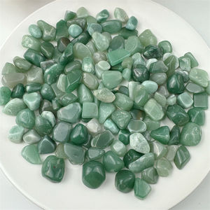 Оптовая продажа, объемный кристаллический чип, натуральный кварц, лечебный камень, зеленый авантюрин, гравий для украшения - Product Image 1