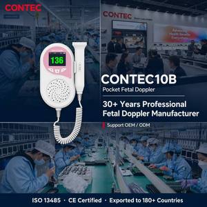 CONTEC10B uso doméstico bolsillo <span class=keywords><strong>Fetal</strong></span> <span class=keywords><strong>Doppler</strong></span> bebé latido del corazón amplificador de sonido Monitor - Product Image 2