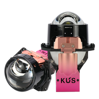 Usine LED Diode électroluminescente 70W phare LED 12V 6000K 3 pouces double LED lentille de projecteur Laser haute luminosité lumière de voiture