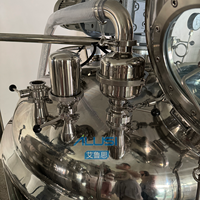 Máquina Mezcladora Emulsionadora al Vacío de Tipo Fijo de Alto Cizallamiento con Bomba de Engranajes para Productos Químicos Cosméticos, Capacidad de 2000L para Motor